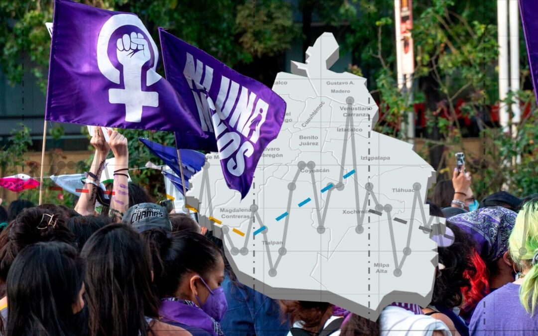 Mapa de feminicidios en CDMX: 5 alcaldías tienen las cifras más altas de asesinatos de mujeres