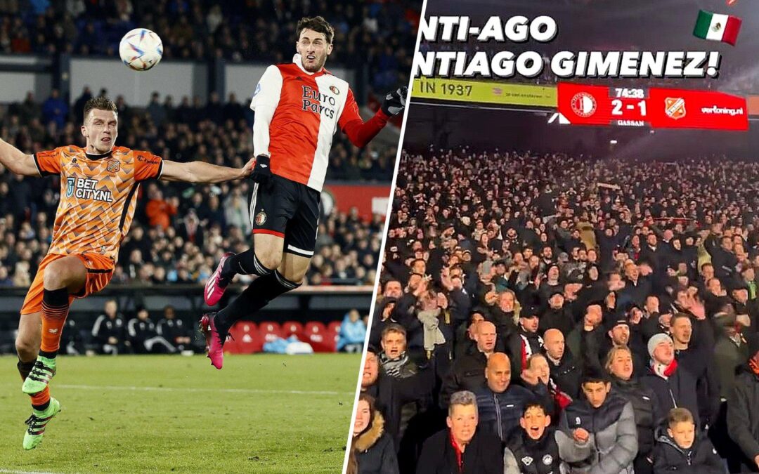 ‘Santi’ Giménez impulsa remontada del Feyenoord que podría valer el trofeo; así lo ovacionaron