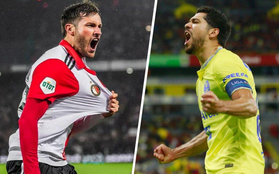 Santiago Giménez marca gol con Feyenoord; Así va la pelea con Henry Martín por la delantera del Tri