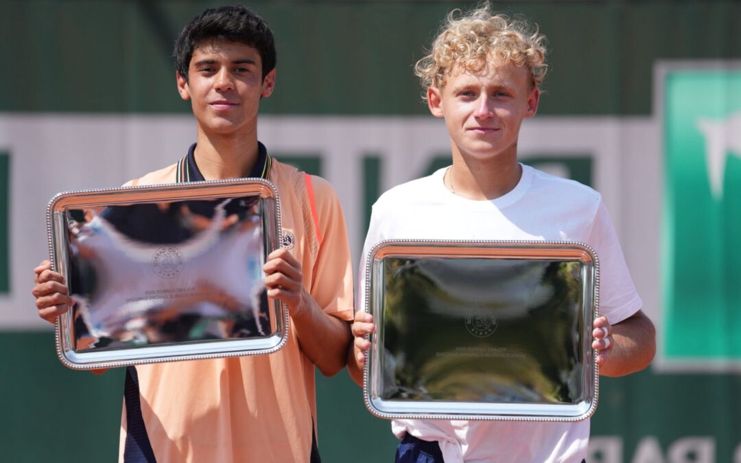 Mexicano Rodrigo Pacheco es campeón de Roland Garros en dobles junior