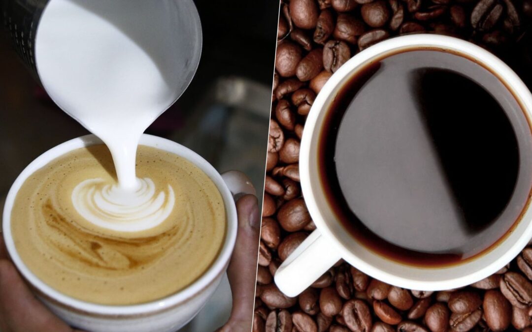 ¿Es mejor tomar café con leche o café solo?