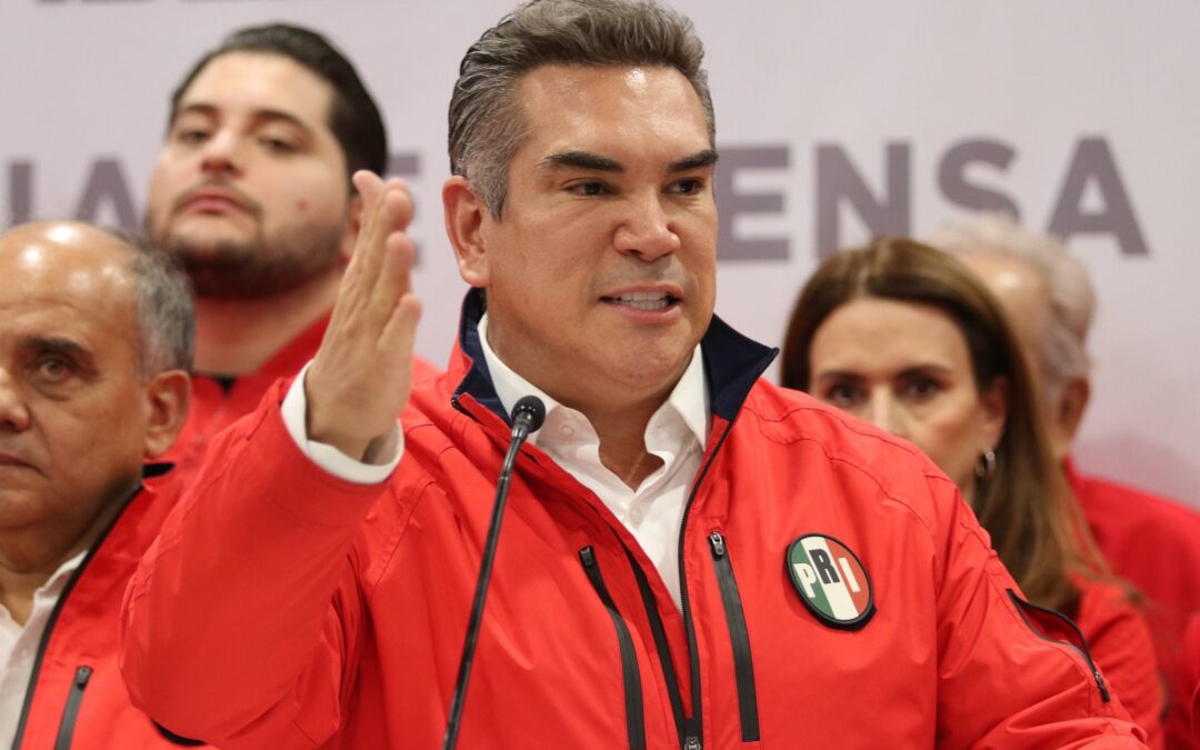 ‘Alito’ Moreno llama al diálogo a Sheinbaum; amenaza a exlíderes priistas