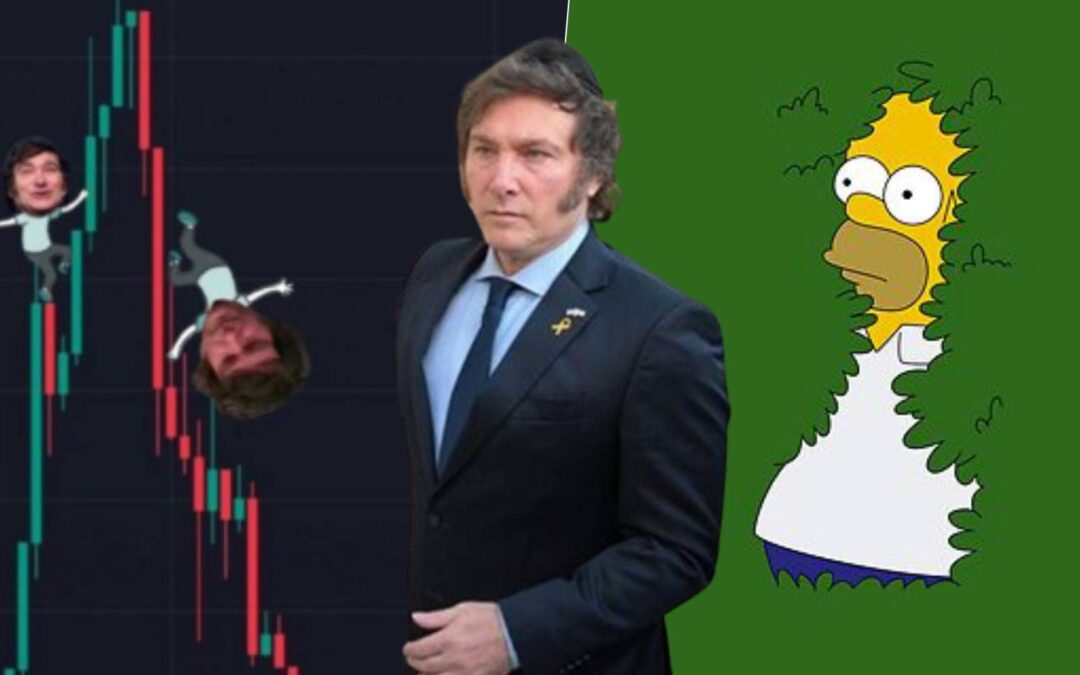 Acciones de los memes se disparan tras equivocación de Javier Milei: Así se burlaron del argentino