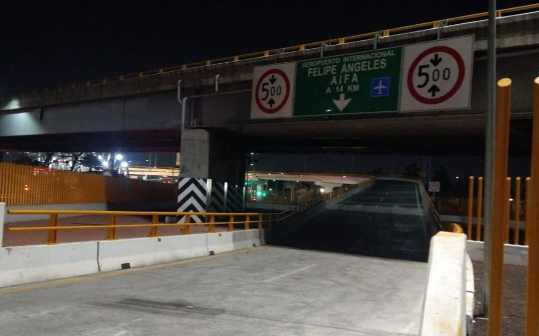 Reabren vía de acceso al AIFA: ¿Cuánto tiempo tardarás de Ecatepec al Felipe Ángeles?