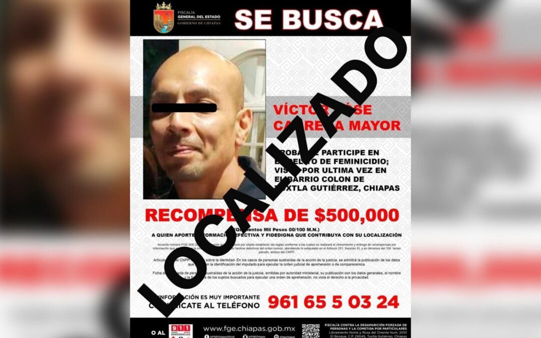 Feminicidio de la niña Liliana Guadalupe: Fiscalía de Chiapas halla sin vida al presunto asesino