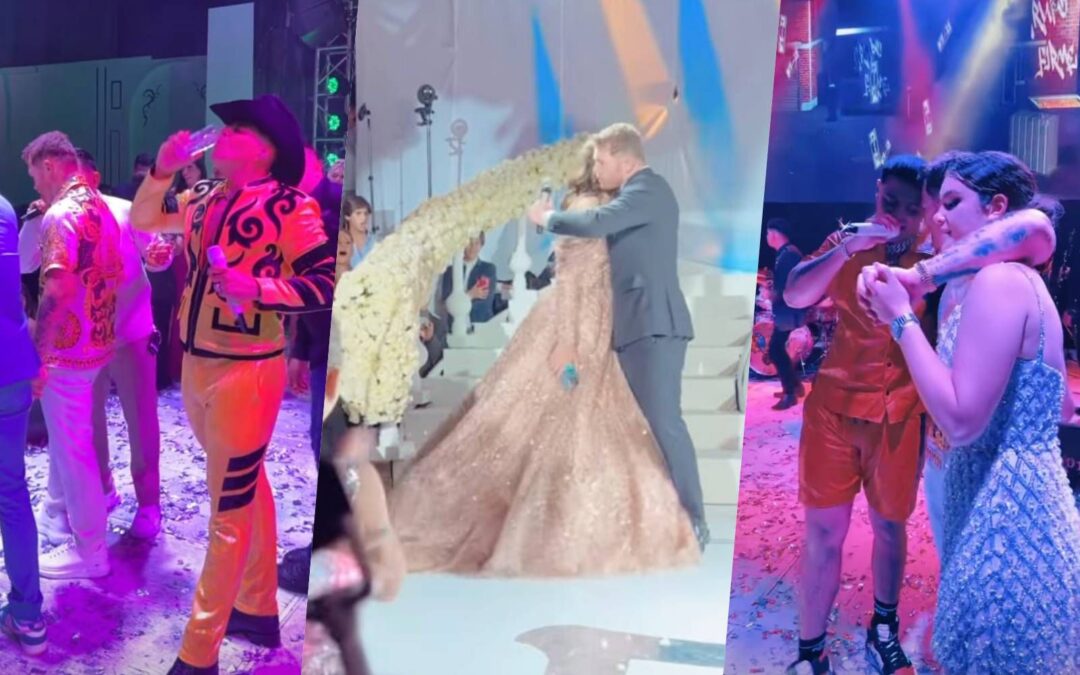 ‘Canelo’ Álvarez se echa ‘palomazo’ con Grupo Firme: Así fue la fiesta de XV años de su hija