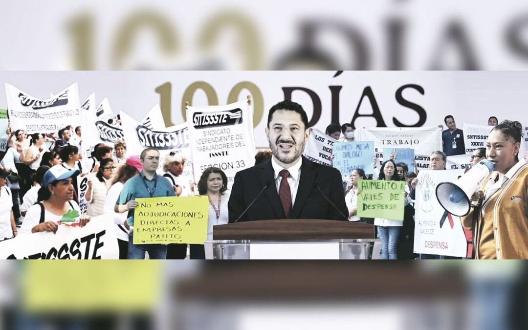 100 días de Batres en el ISSSTE