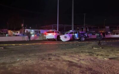 Policía muere en choque tras una persecución de delincuentes en Irapuato, Guanajuato