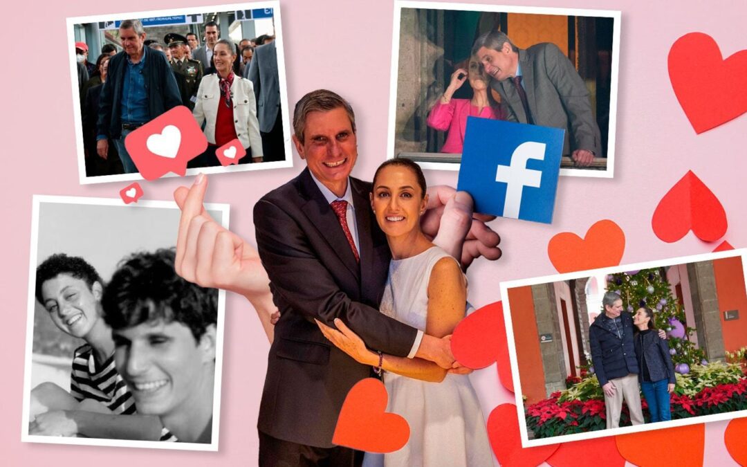 Claudia y Jesús: La historia de amor de la presidenta que se pausó 30 años y reinició en Facebook
