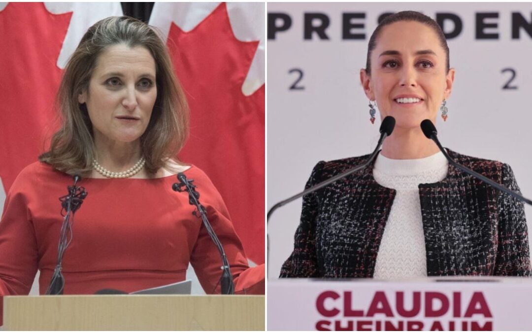 Canadá en toma de protesta de Sheinbaum: Chrystia Freeland, negociadora del T-MEC, confirma asistencia