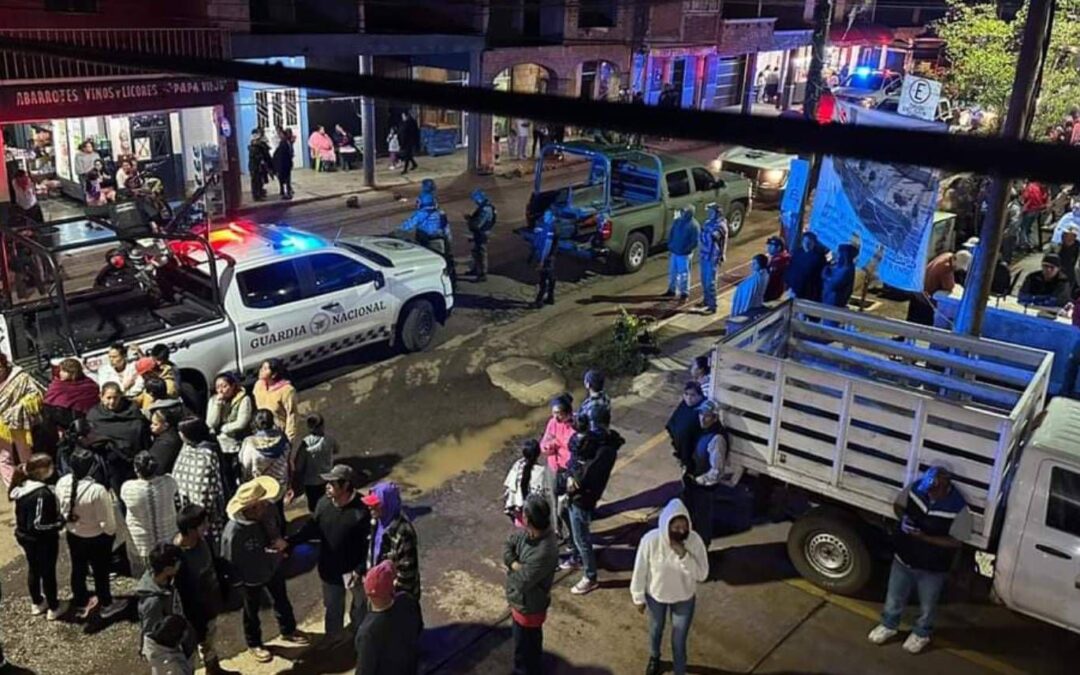 Siete policías comunitarios son desaparecidos en Tangamandapio, Michoacán