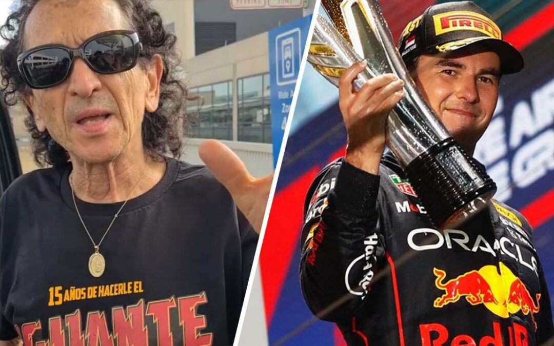 Álex Lora compone canción a ‘Checo’ Pérez por su triunfo en el GP de Singapur