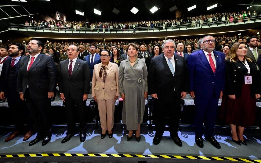 Delfina Gómez presenta su primer informe de gobierno con avances en el Estado de México