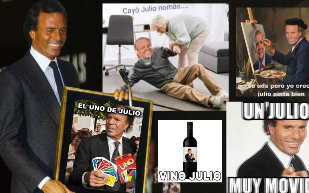 ‘Julio pinta bien’ con los mejores memes del mes: ¿Qué opina Julio Iglesias de sus imágenes?
