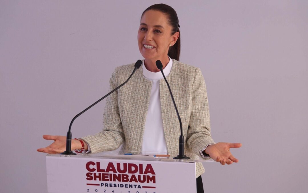 Sheinbaum niega que mayoría calificada de Morena sea dictadura: ‘Desde joven luché por la democracia’