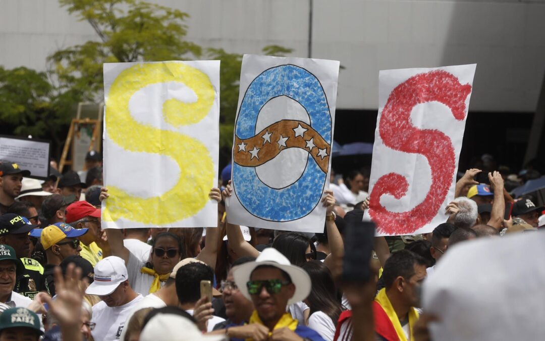 México, Brasil y Colombia piden que el Consejo Electoral de Venezuela presente todas las actas