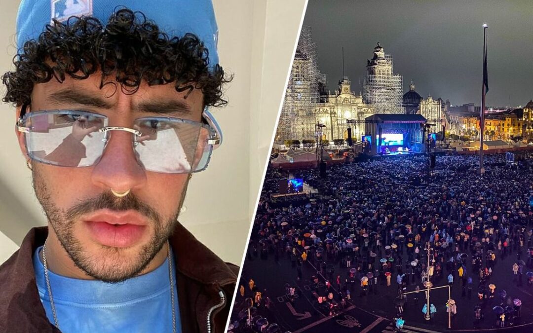 ¿Bad Bunny dará concierto gratis en el Zócalo de la CDMX? Esto sabemos
