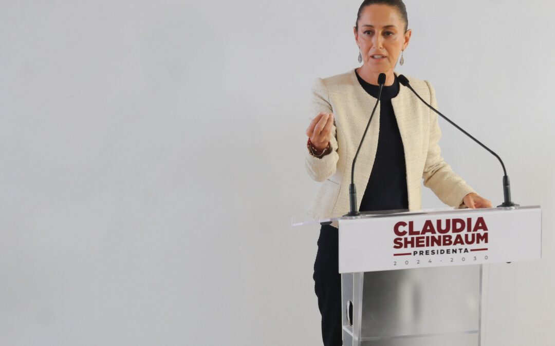 Sheinbaum niega relaciones de complicidad entre Morena y el narco y evoca a García Luna