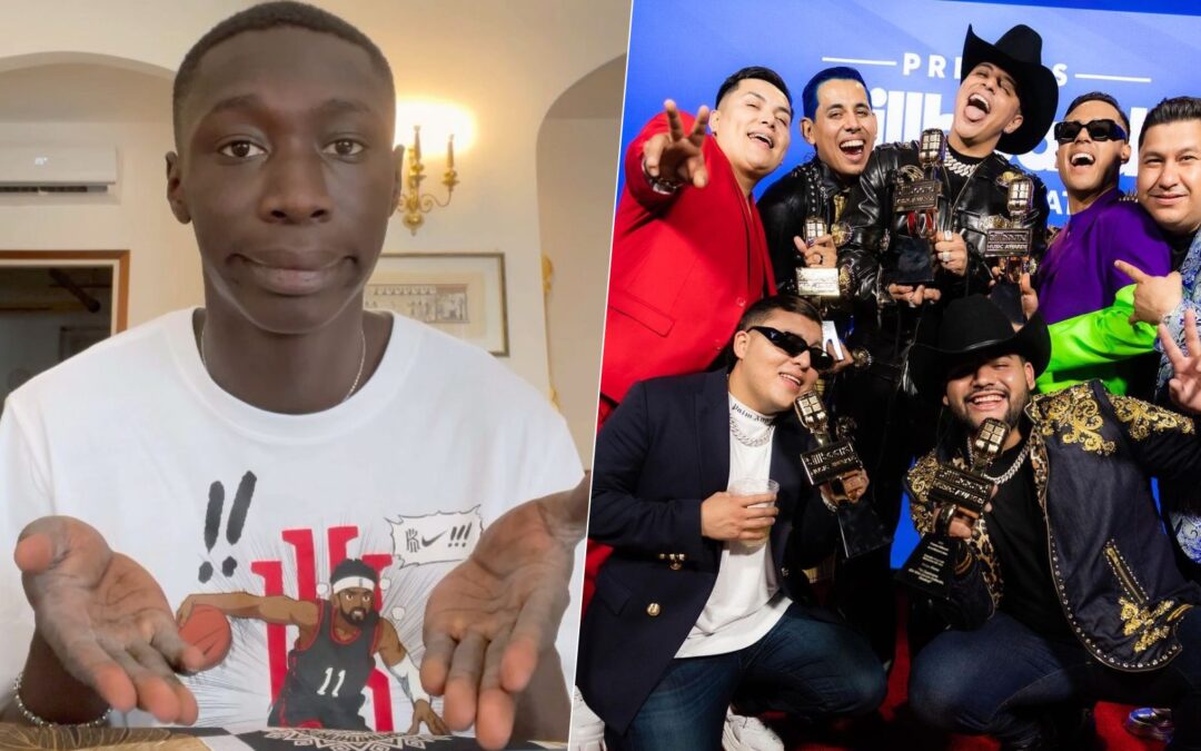 Grupo Firme: Khaby Lame, el tiktoker más famoso, canta canción de la banda en video