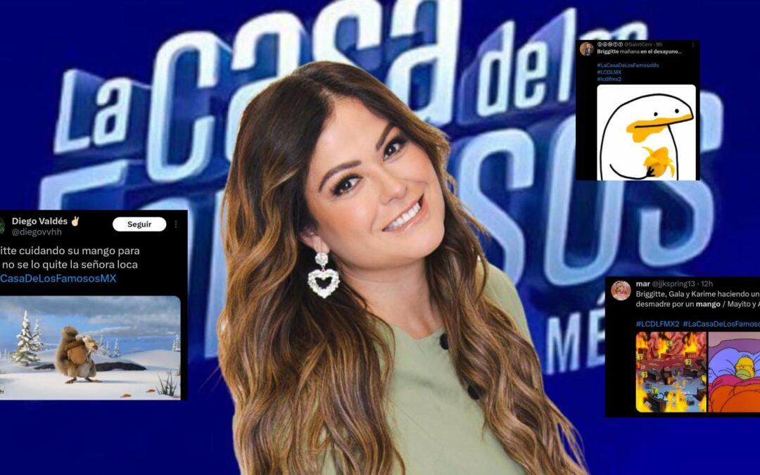 No salvaron a Mariana Echeverría ni en los memes: Los mejores de su pelea con Briggitte por un mango