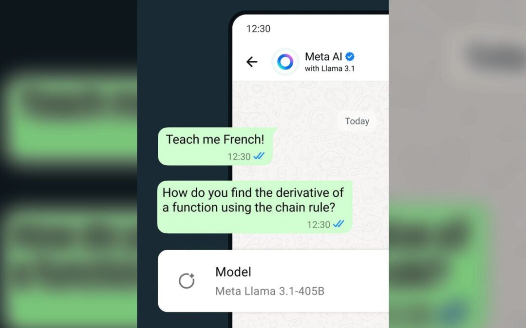 Meta AI: ¿Qué es y cómo funciona el círculo azul que te sale en WhatsApp?