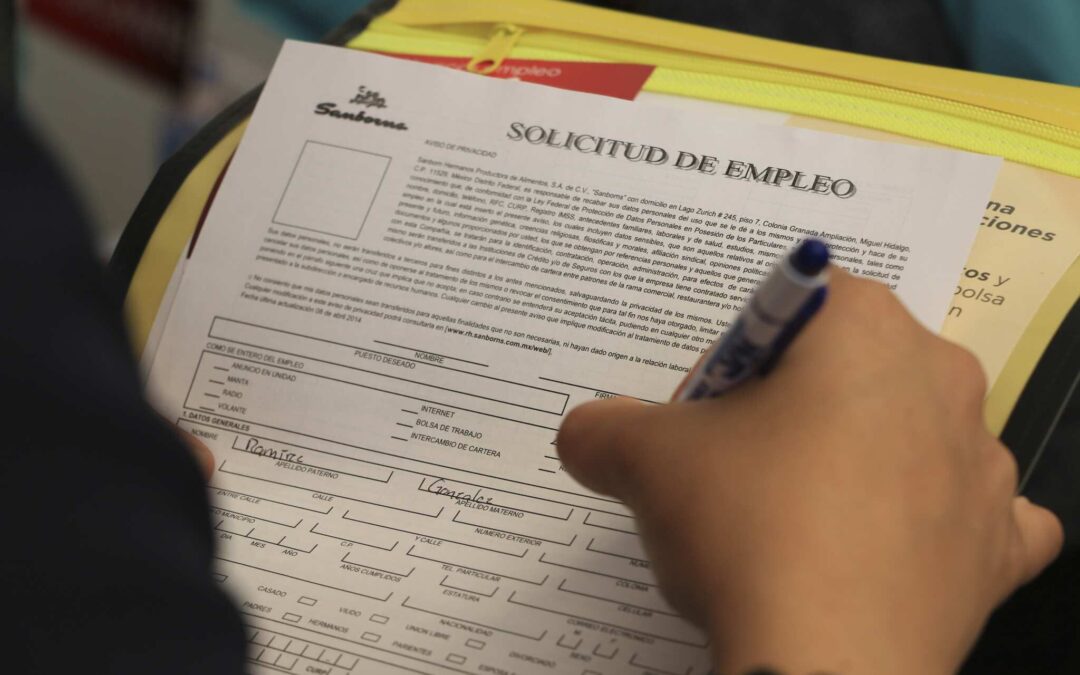Empleo en México: Repunta desocupación a 3% al cierre del tercer trimestre