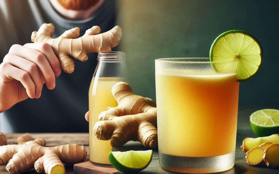 ¿Cuáles son los beneficios del jugo de jengibre con limón?