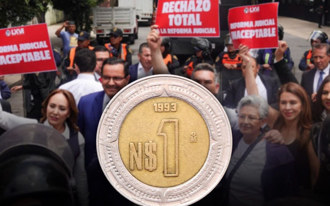 Senadores de la oposición que van vs. reforma judicial ‘salvan’ al peso: Cotiza en las 19.83 unidades