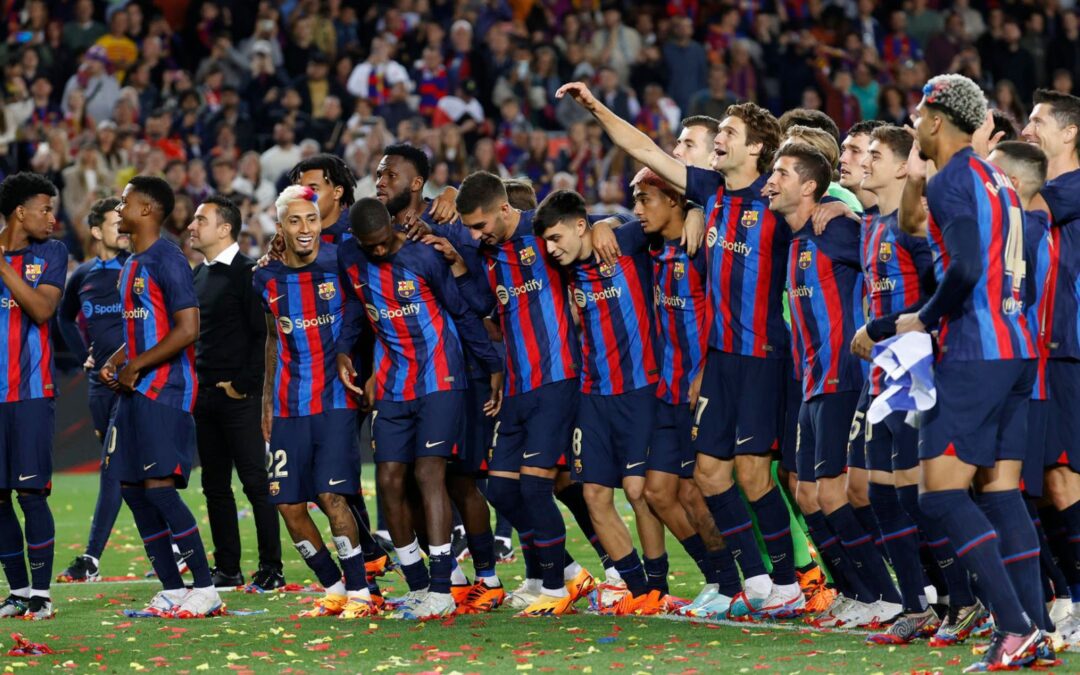 Barcelona se corona campeón de LaLiga española con derrota histórica ante la Real Sociedad