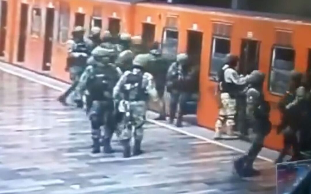 ¿Qué hacían militares en el Metro de la CDMX? Esto es lo que sabemos