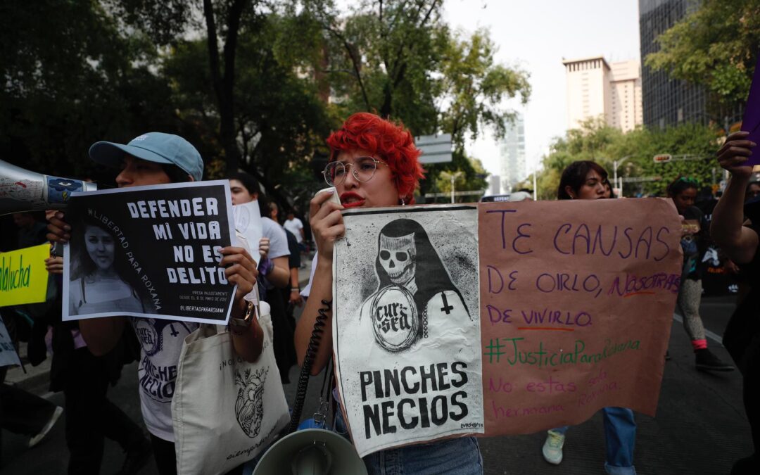 Caso Roxana Ruiz: Mexicanas piden libertad para la joven que mató a hombre en defensa propia
