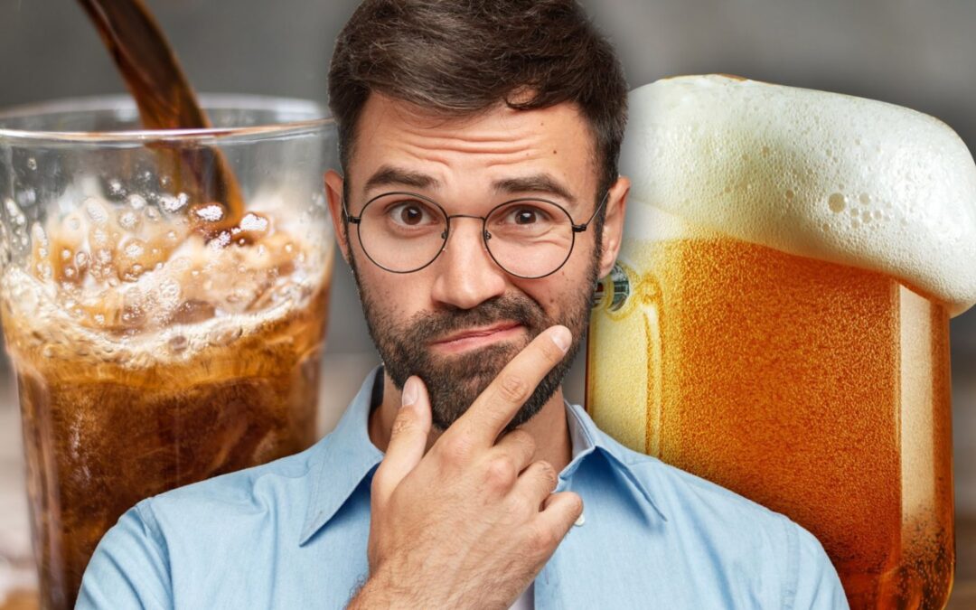 ¿Qué es más sano: una cerveza o un refresco?