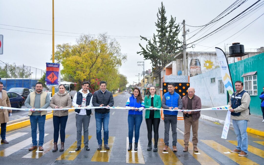 Tere Jiménez entrega obras de rehabilitación del centro de salud y de la avenida Ojocaliente