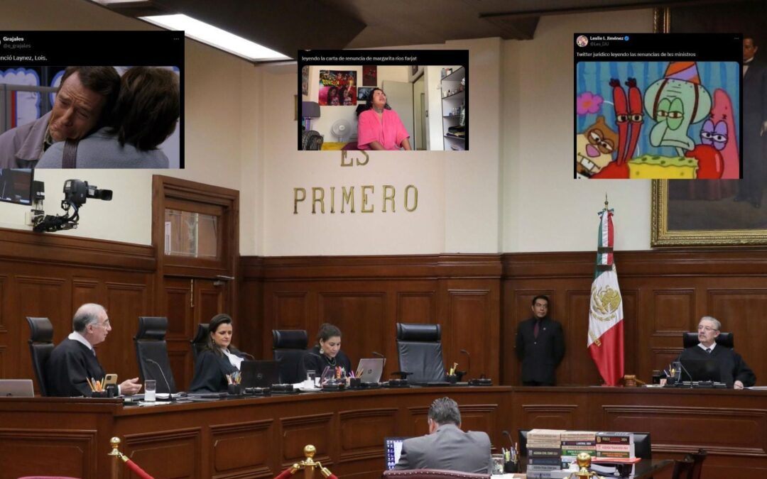 Los ministros renuncian, pero los memes no: Los mejores de lo que pasa en la Suprema Corte