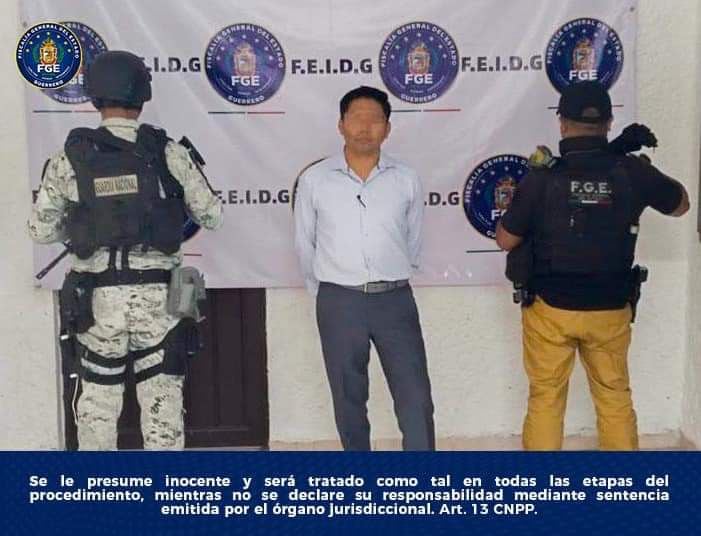 Logran la detención de un implicado en el homicidio del alcalde de Chilpancingo Alejandro Arcos Catalán