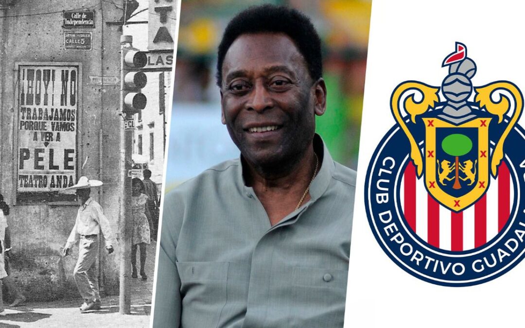 Pelé casi fue fichado por las Chivas: Esta es la historia en los setenta