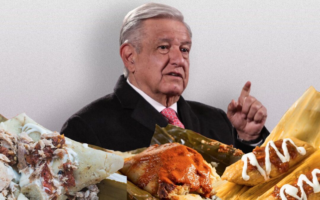 AMLO desayuna tamales en el Día de la Candelaria: ¿Qué son las maneas y corundas que le mandaron?