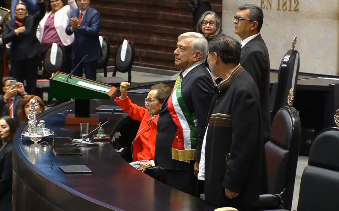 AMLO y Norma Piña, presidenta de la Suprema Corte, ‘se ignoran’ en toma de protesta de Sheinbaum