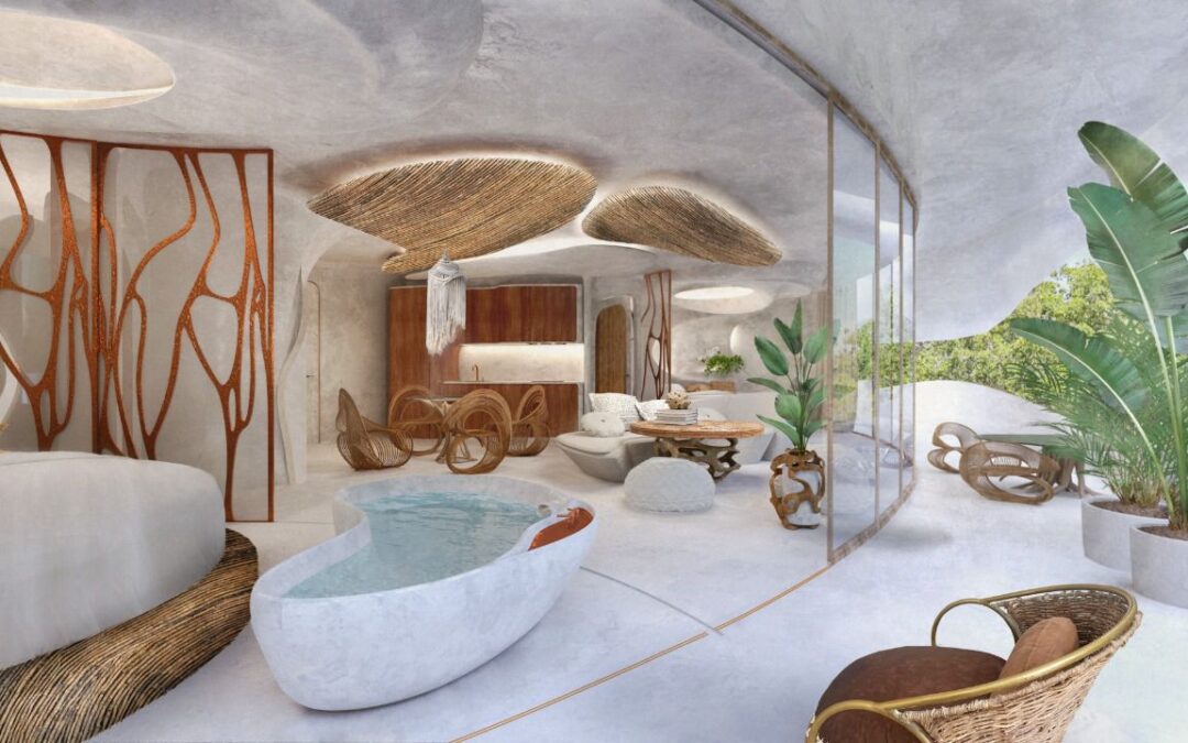 Azulik anuncia su primer proyecto residencial: esculturas habitables