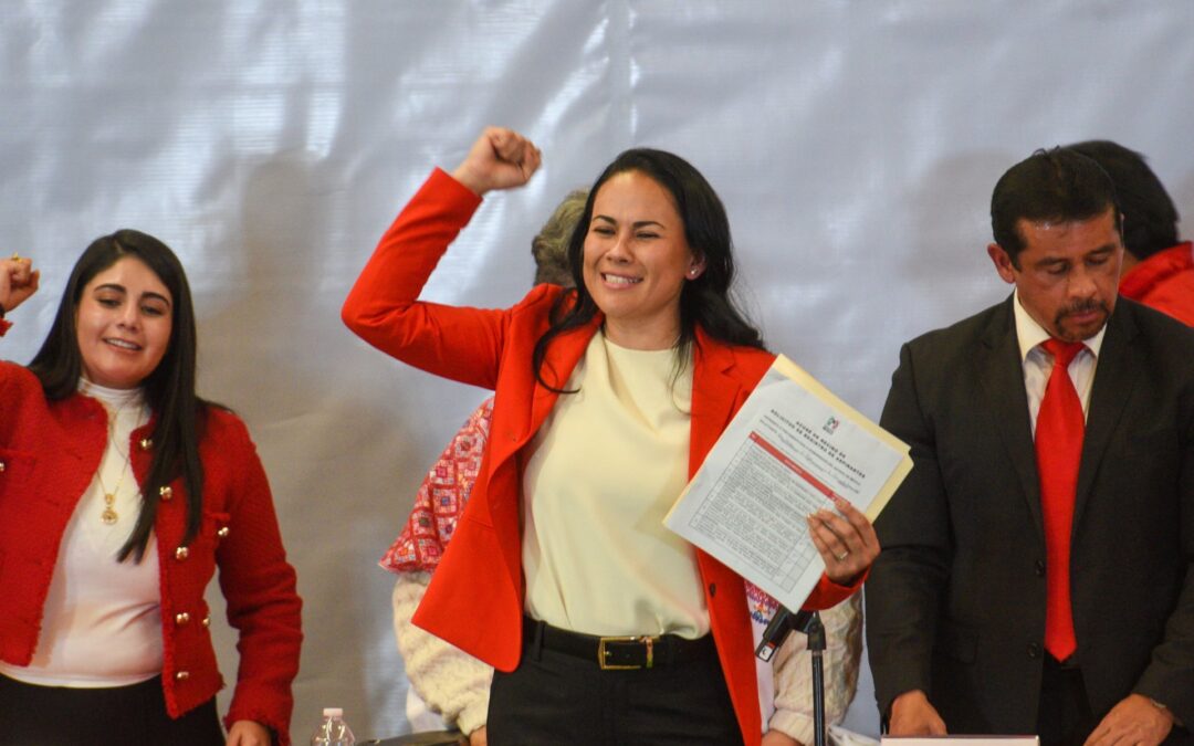 Morena llama ‘desesperado’ al PRI por cerrar precampaña de Alejandra del Moral en Texcoco