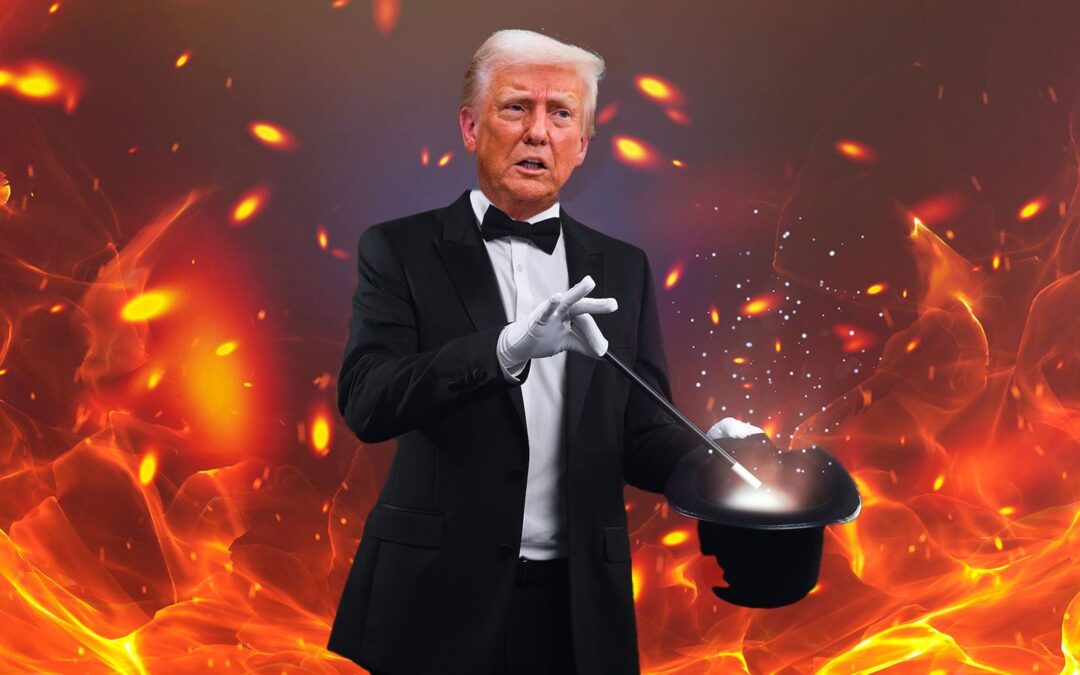 Trump: el mago del suspenso… y del acoso