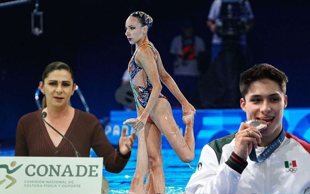 Ana Guevara elogia a Osmar Olvera y critica la natación artística: ‘Ganaron medallas quienes trabajaron’