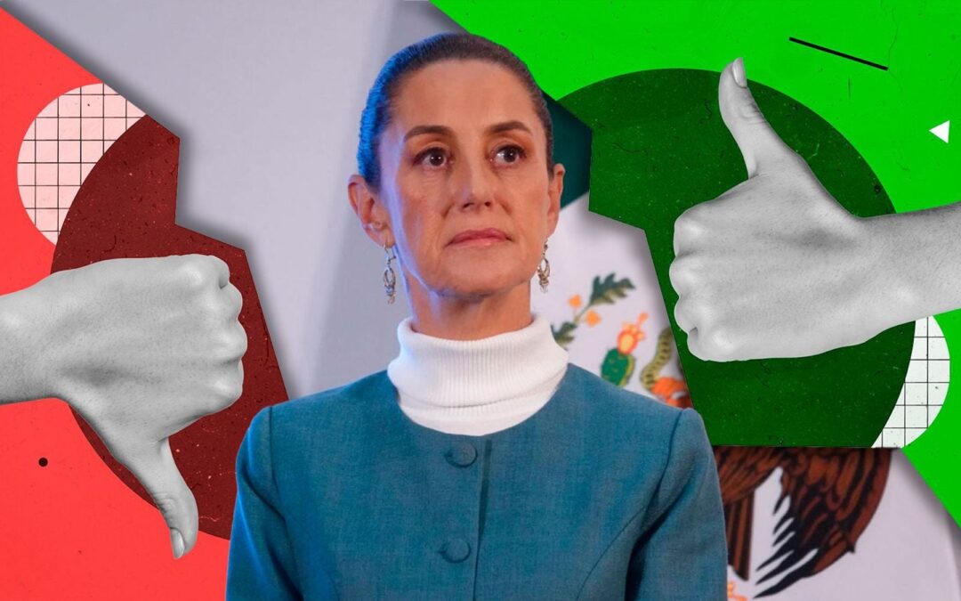 Sheinbaum, con 70% de aprobación durante su primer mes