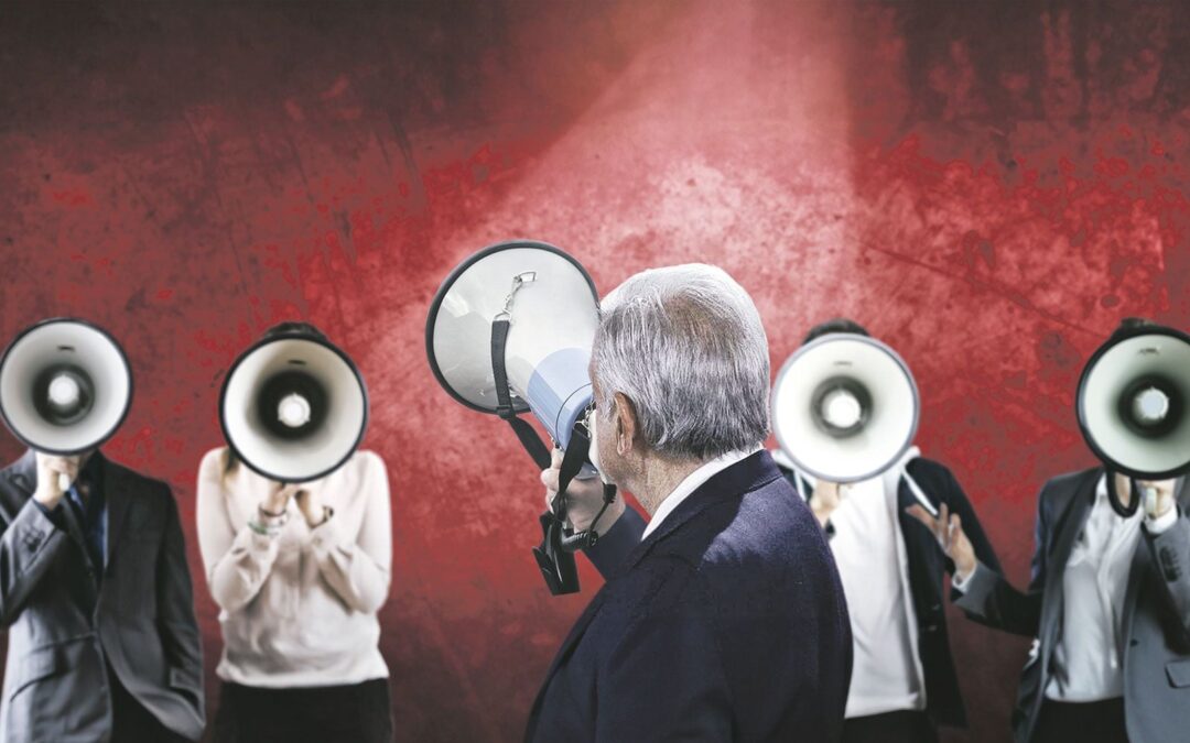 Dar y pegar el grito