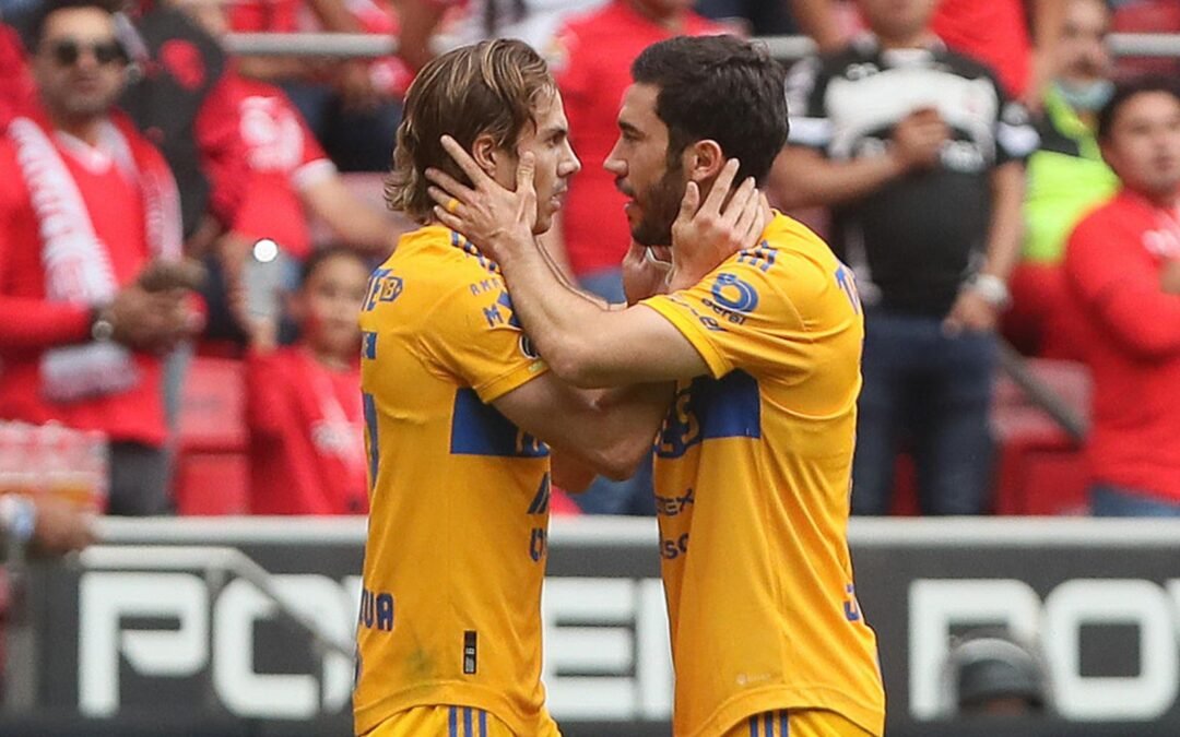 Tigres está en semifinales del Clausura 2023; elimina a Toluca con gol de Sebastián Córdova