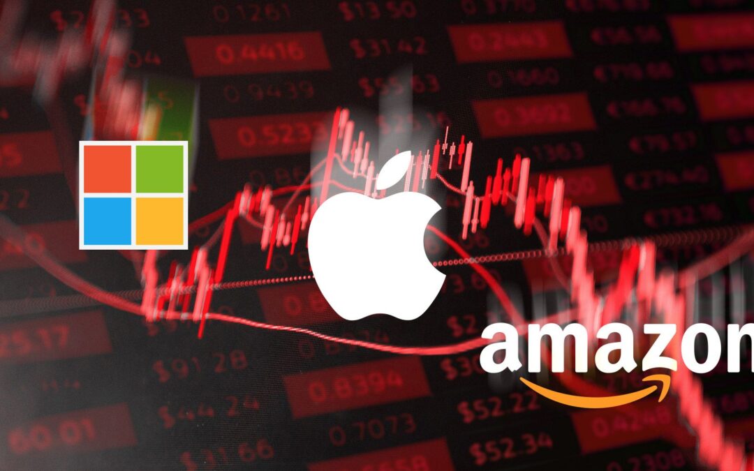 Los ‘7 magníficos’ de Wall Street sufren en ‘lunes negro’: ¿Cuánto caen sus acciones hoy?
