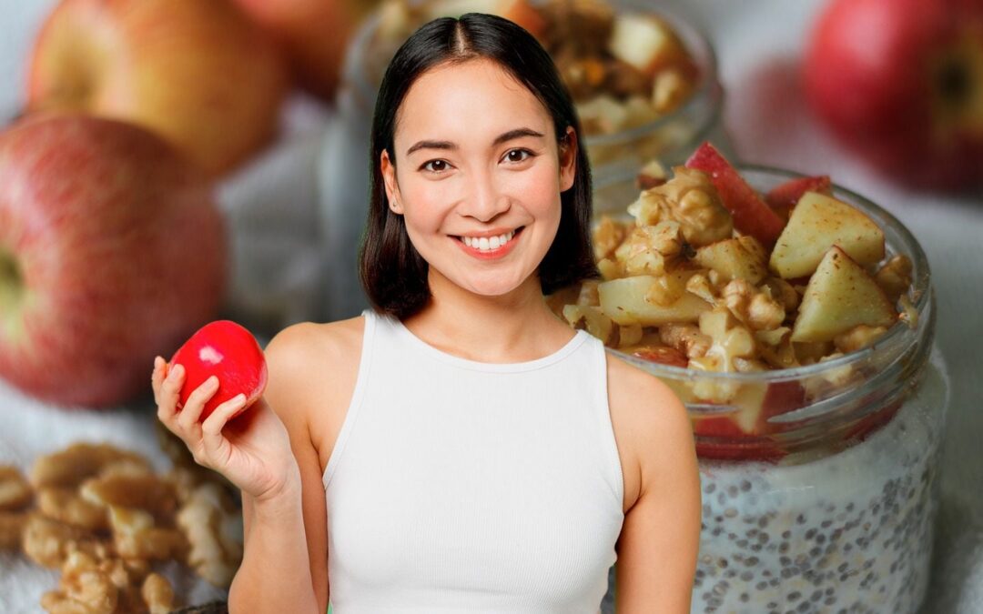 ¿Qué pasa si tomo avena con manzana y chía todos los días?