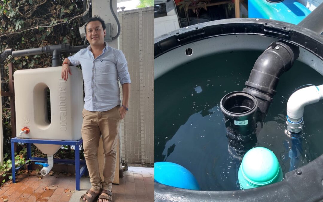 Isla Urbana: Así funciona el sistema de captación de agua de lluvia contra la sequía en CDMX