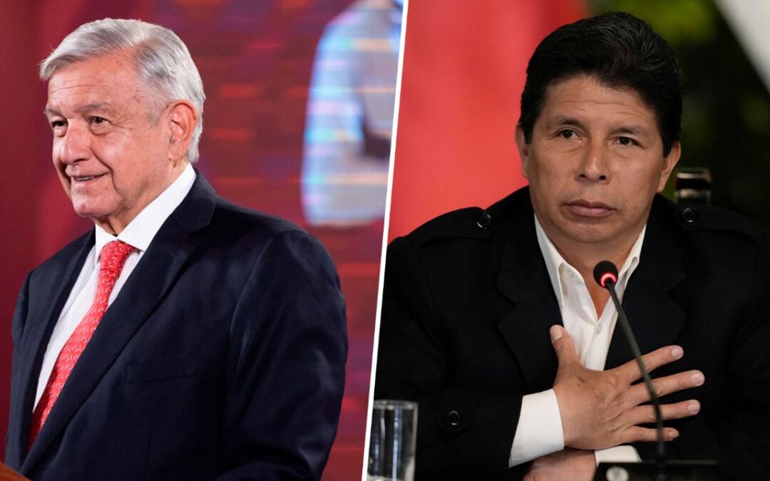 AMLO defiende a Pedro Castillo: Fue ‘orillado’ a tomar decisiones que sirvieron para destituirlo