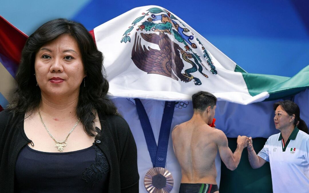 ¿Quién es Ma Jin, la entrenadora china de Osmar Olvera que lo hizo multimedallista en París 2024?